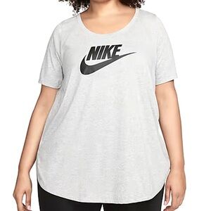 Nike Heather Gray Short Sleeve Tee